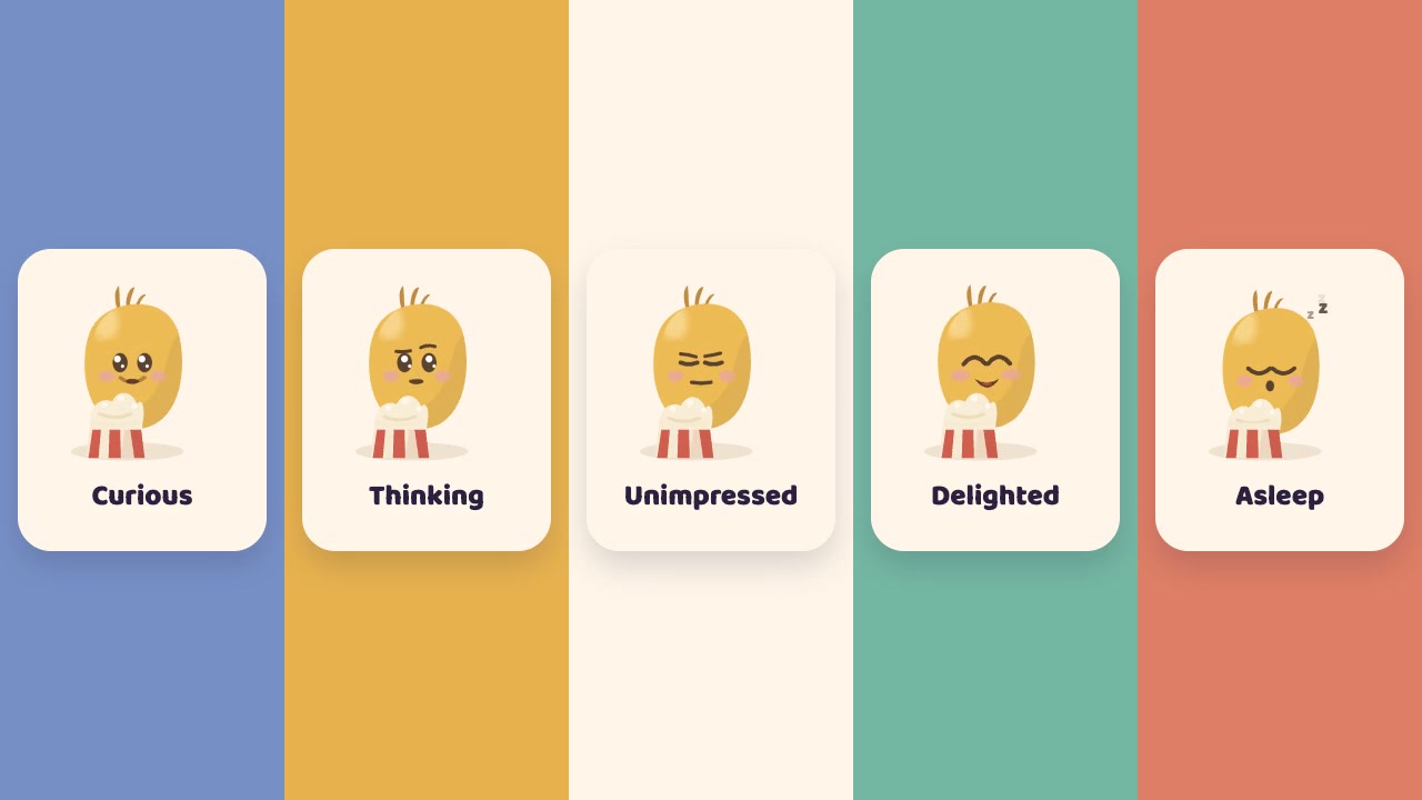 Kernel: a mascot who reacts to every guess